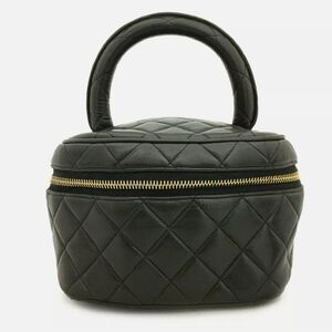 CHANEL Quilted Lambskin Vanity Case